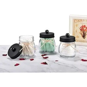 Tarros decorativos rústicos de granja de masón_6