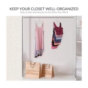 ZEDODIER Colgadores de camisetas sin mangas paquete de 2_5