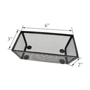 HAHIYO Bandeja de malla apilable de 6 x 3 x 2 pulgadas_3