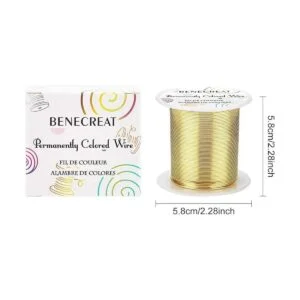 BENECREAT Alambre dorado resistente al deslustre calibre_2