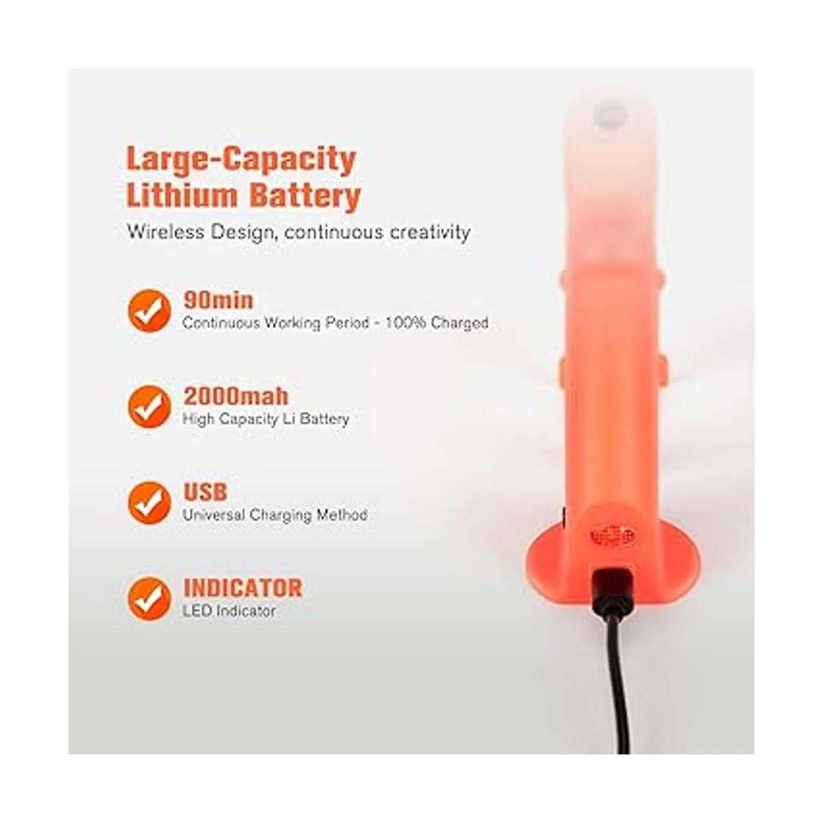 WELLUCK Mini de pegamento caliente inalámbrica_3