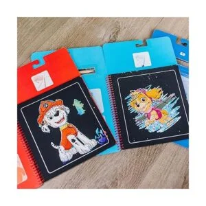 Melissa Doug PAW Patrol Scratch Art Paquete de 3_5