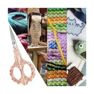 5 pares de tijeras vintage estilo europeo acero inoxidable_6