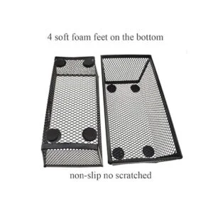 HAHIYO Bandeja de malla apilable de 6 x 3 x 2 pulgadas_2