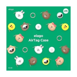 elago l LINE Friends Funda de silicona compatible con_2