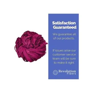 Revolution Fibers Hilo de cinta de seda 100 reciclado de_7