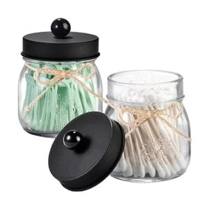 Tarros decorativos rústicos de granja de masón_3