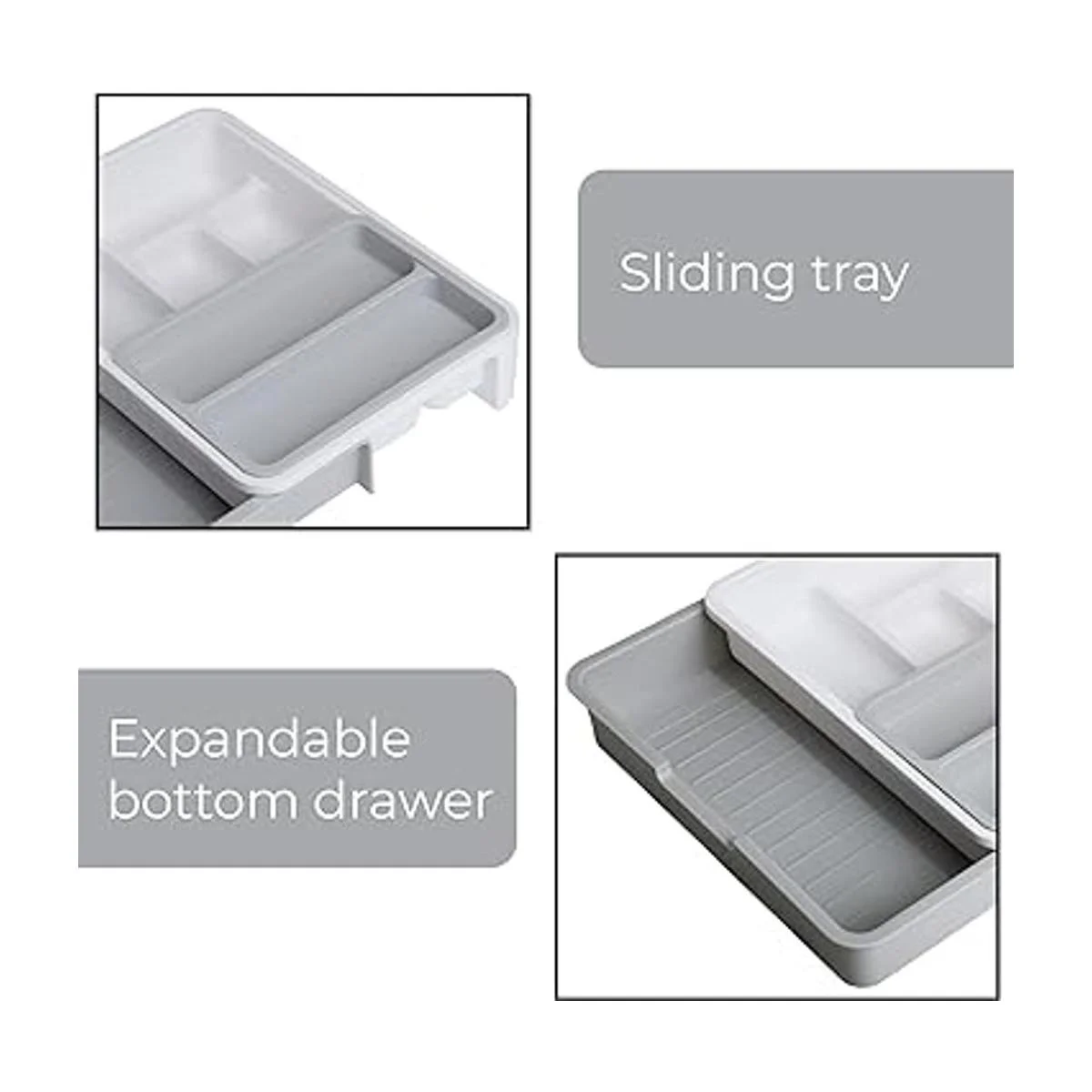 Smart Design Organizador de cajones expandible de 7_4