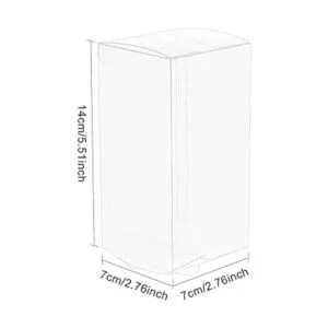 BENECREAT 20 cajas rectangulares de plástico transparente_2