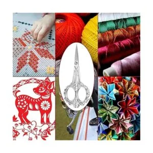 5 pares de tijeras vintage estilo europeo acero inoxidable_7