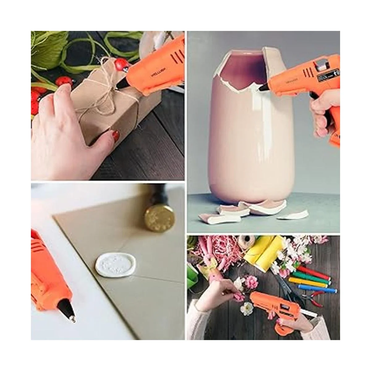 WELLUCK Mini de pegamento caliente inalámbrica_2