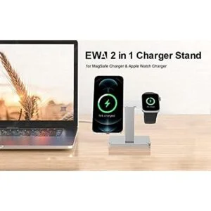 EWA Magsafe Soporte de carga 2 en 1 aleación de_5