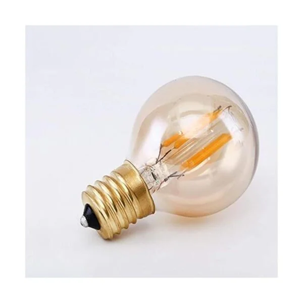 Lxcom Lighting G40 Bombilla LED 2W Vintage Edison Globe_4