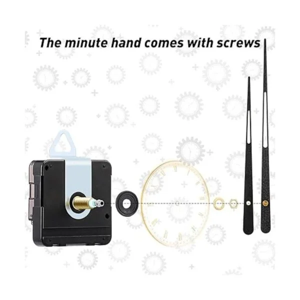 Mecanismo de movimiento de reloj de alta torsión con reloj_4