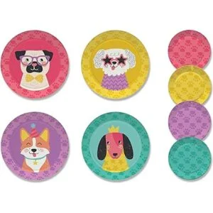 Jewelkeeper Juego de té y estuche de transporte para niños_6