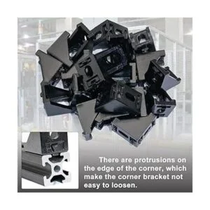 CheeMuii Kit de soporte de esquina 2020 20 soportes de_4