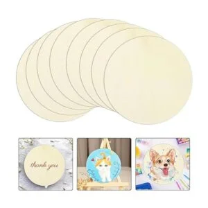 ISUSSER 20 piezas de 7.9 pulgadas de diámetro sin terminar_3