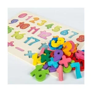 Attmu Rompecabezas de madera para niños pequeños_2