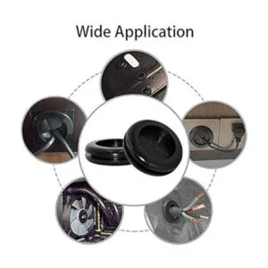 Canitu 170 ojales de goma juego de ojales redondos de_6