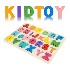 Attmu Rompecabezas de madera para niños pequeños_3