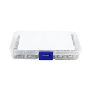 Juego de 150 tuercas de acero inoxidable con cabeza_6