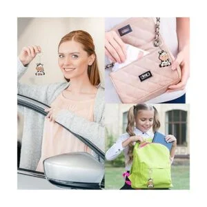 36 llaveros de vaca y 36 etiquetas de agradecimiento Kraft_7