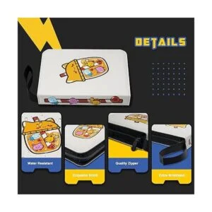 CLOVERCAT Carpeta impermeable para tarjetas comerciales_2