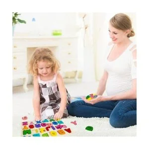 Attmu Rompecabezas de madera para niños pequeños_5