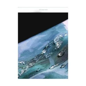 BNYARH Cortina de ducha de bosque de invierno pino_5