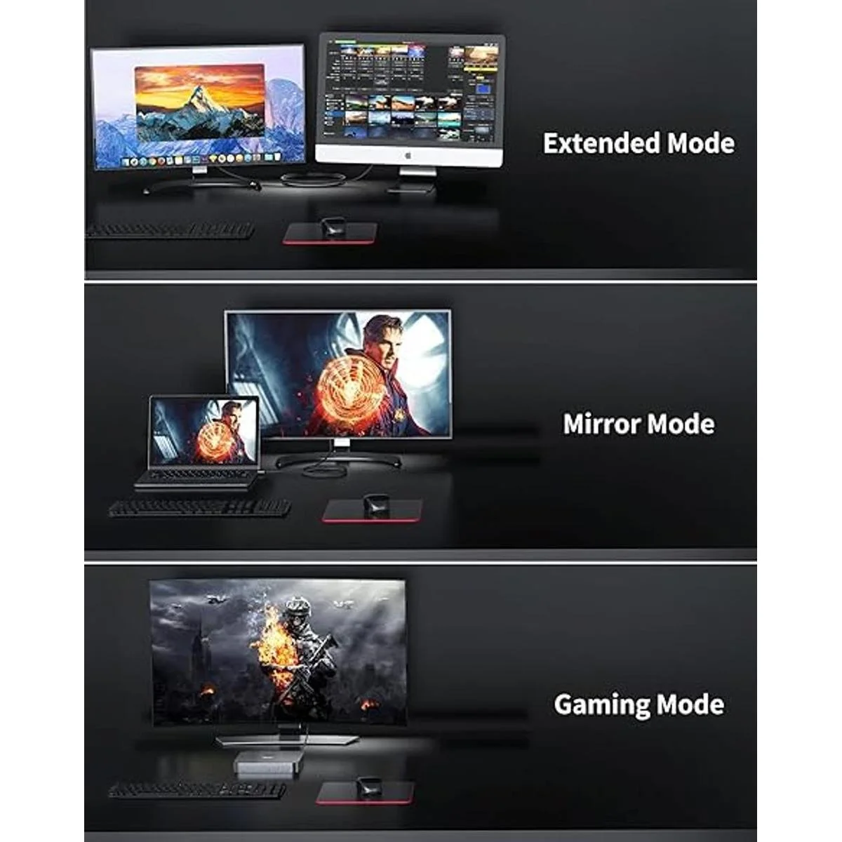 Silkland Cable USB C a DisplayPort 1.4 8K a 60Hz 4K a_6