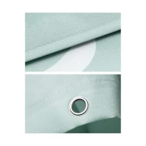 BNYARH Cortina de ducha de bosque de invierno pino_4