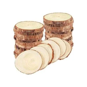 KOHAND 30 piezas de rebanadas de madera de 3.6 a 4_1