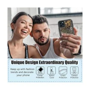 OTTARTAKS Funda para iPhone 12 protección contra caídas_4