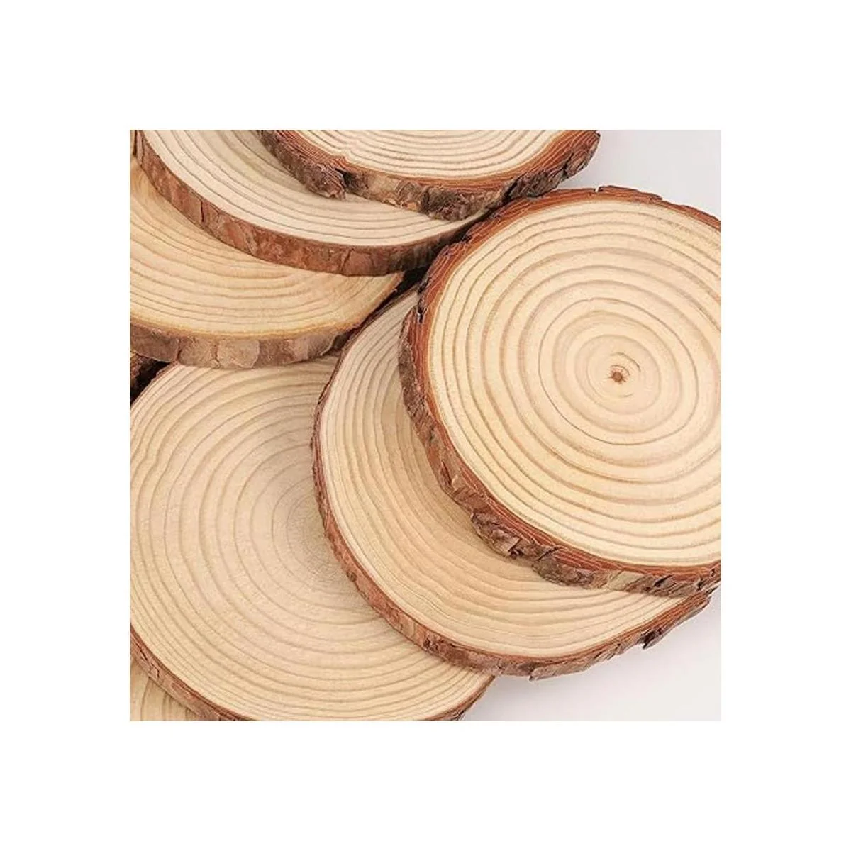 KOHAND 30 piezas de rebanadas de madera de 3.6 a 4_3