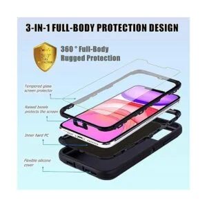 OTTARTAKS Funda para iPhone 12 protección contra caídas_2