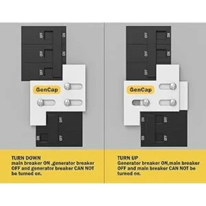 GenCap Kit de bloqueo de generador compatible con paneles_5
