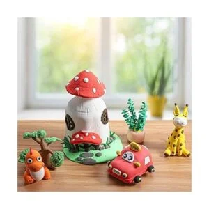 QMay Kit de arcilla seca al aire arcilla mágica ultra_6