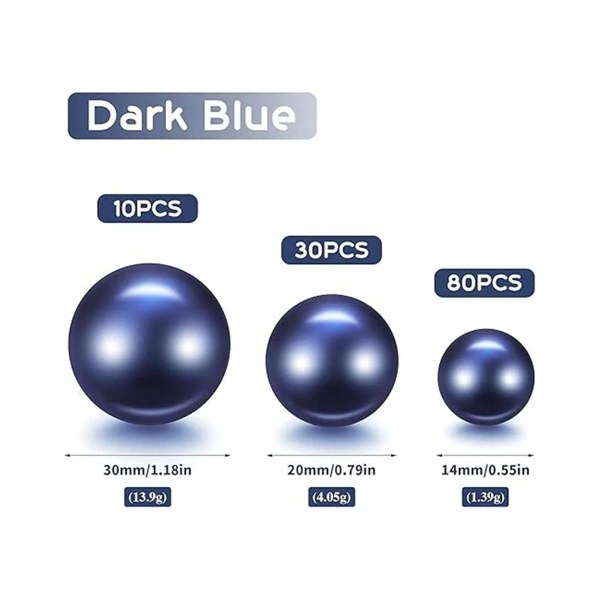 Hicarer 120 piezas de perlas para rellenar jarrón cuentas_2