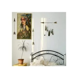 Remenna Flecha de hierro fundido decoración de pared 3_6