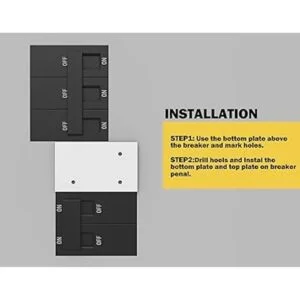 GenCap Kit de bloqueo de generador compatible con paneles_4