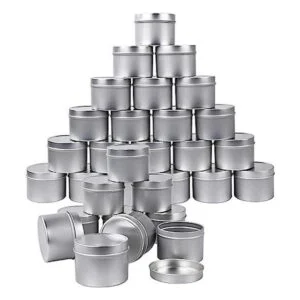30 latas de metal para velas de 4 oz recipientes de_1