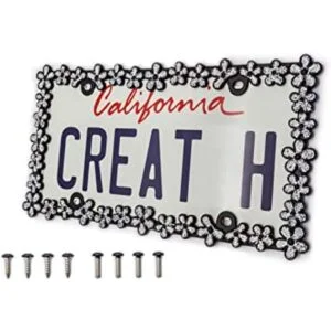 creathome Marco para placa de circulación con diseño de_1