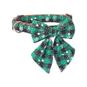 ADOGGYGO Paquete de 2 collares de Navidad para perros con_5