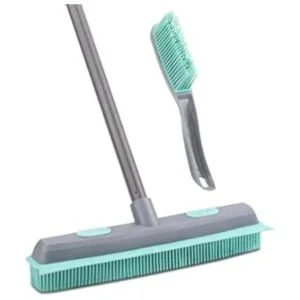 Conliwell Rastrillo de goma para escoba de pelo de_1