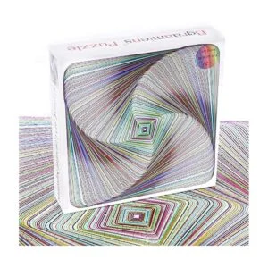 Bgraamiens Rompecabezas torcido en 3D de colores cuadrados_5