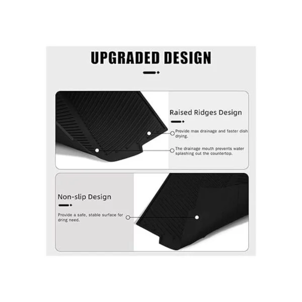MAOSGO Tapete de secado de platos para encimera de cocina_4