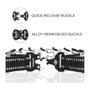 JIPIMON Collar ajustable para perros con cómoda punta de_4