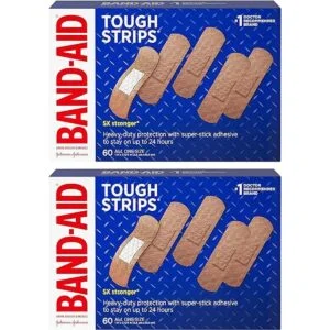 BandAid Vendaje adhesivo de tiras resistentes tamaño_1