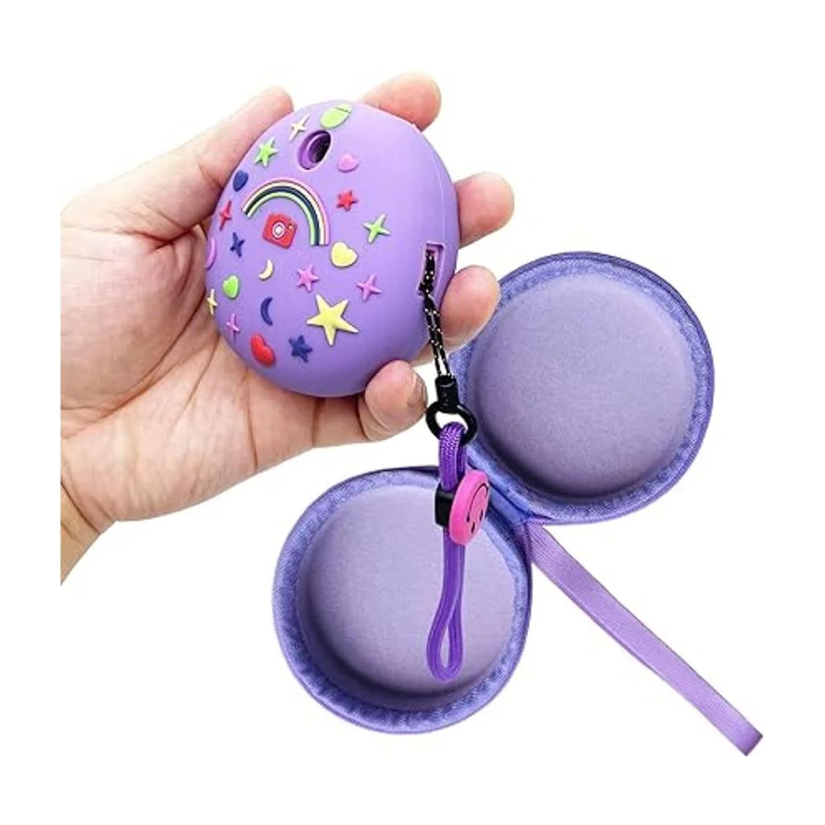 JCHPINE Funda de transporte rígida y funda de silicona_5