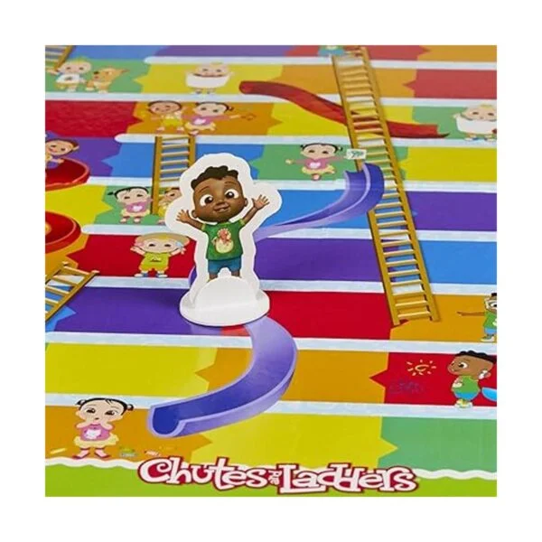Hasbro Gaming Chutes and Ladders Juego de mesa CoComelon_6